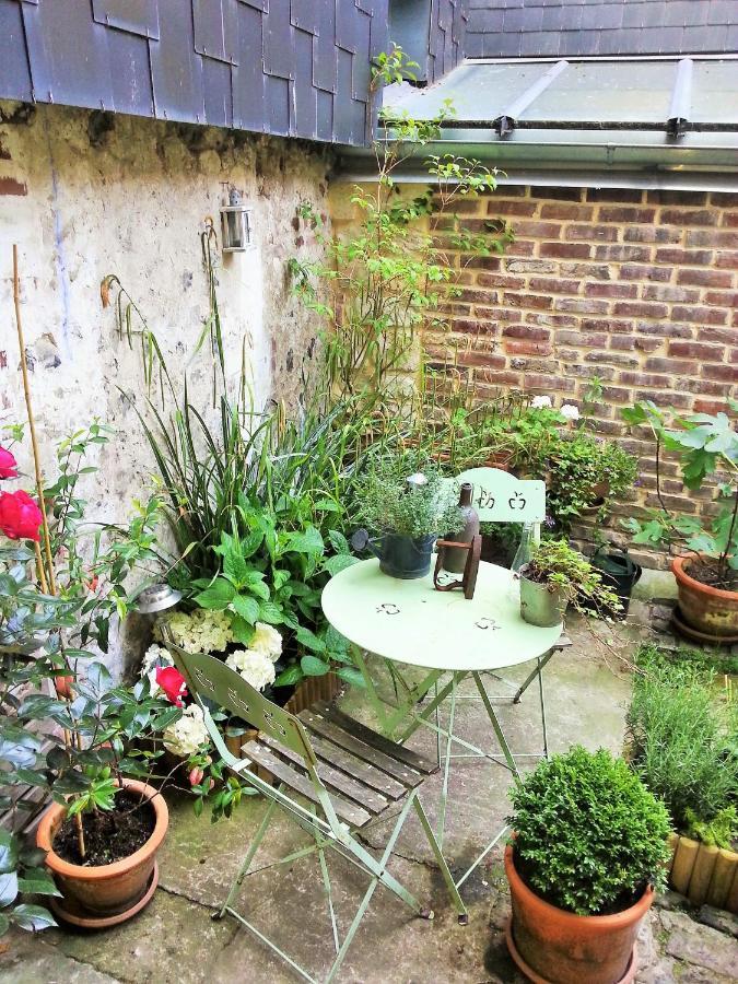 Apartamento My Little Garden -Parking Gratuit 500M -Coeur Historique -La Clef De Honfleur Exterior foto
