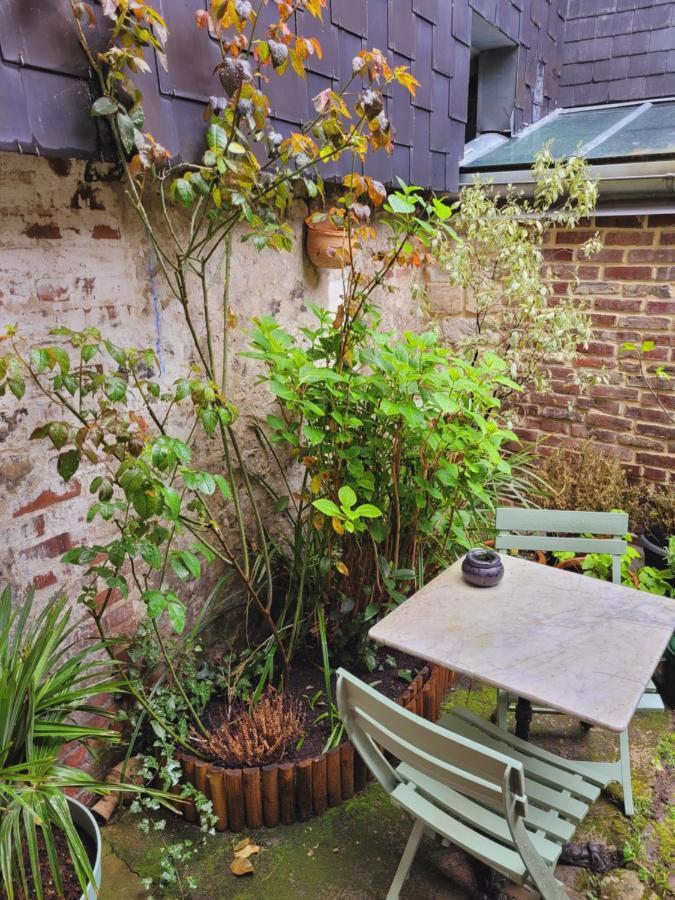 Apartamento My Little Garden -Parking Gratuit 500M -Coeur Historique -La Clef De Honfleur Exterior foto