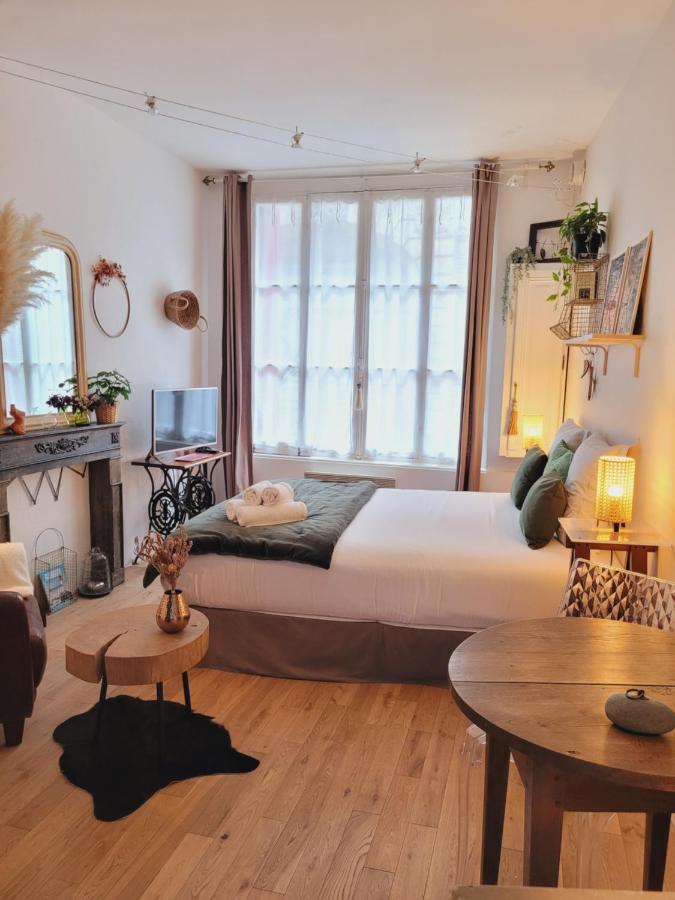 Apartamento My Little Garden -Parking Gratuit 500M -Coeur Historique -La Clef De Honfleur Exterior foto