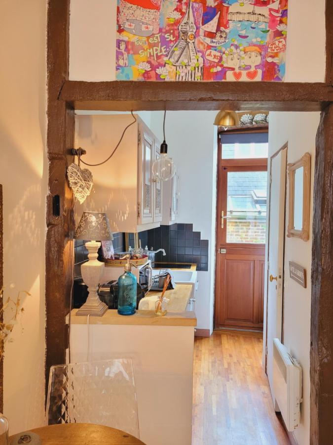 Apartamento My Little Garden -Parking Gratuit 500M -Coeur Historique -La Clef De Honfleur Exterior foto
